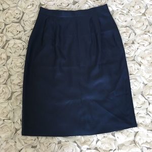 NWOT Lands End luxurious silk skirt